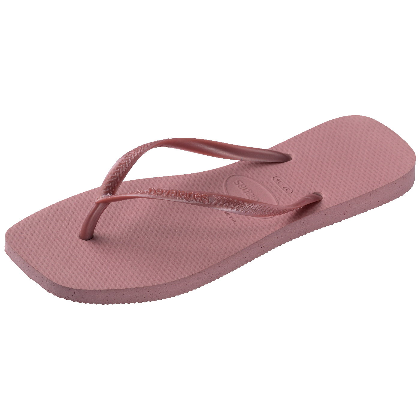 Slim Square Flip Flops