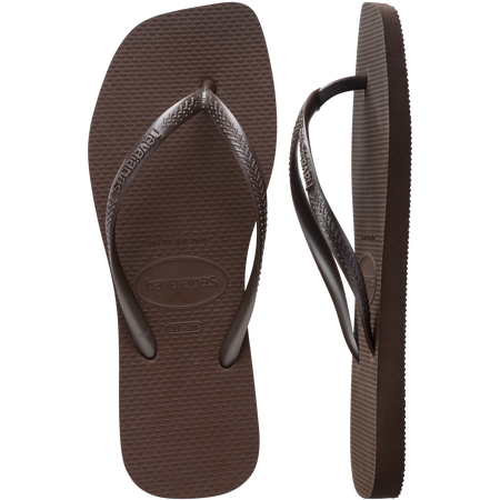 Slim Square Flip Flops