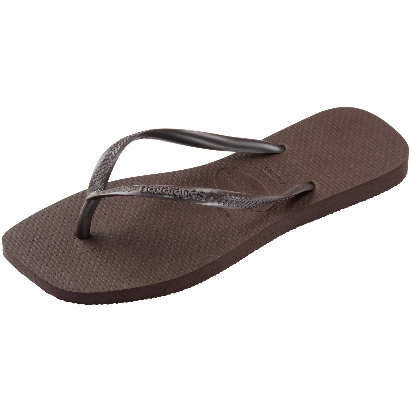 Slim Square Flip Flops