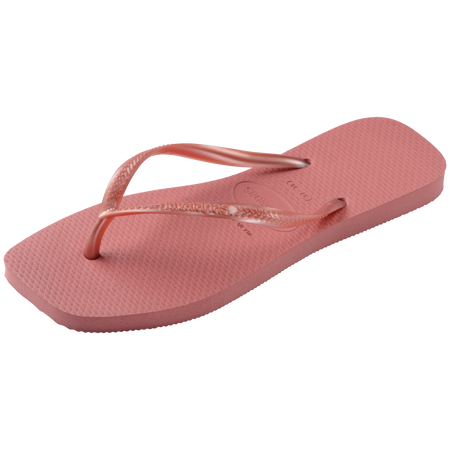 Slim Square Flip Flops