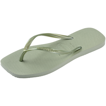Slim Square Flip Flops