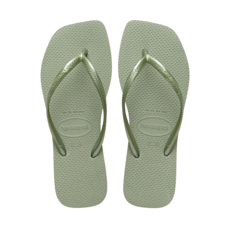 Slim Square Flip Flops