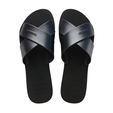 Aqua Metallic Sandals