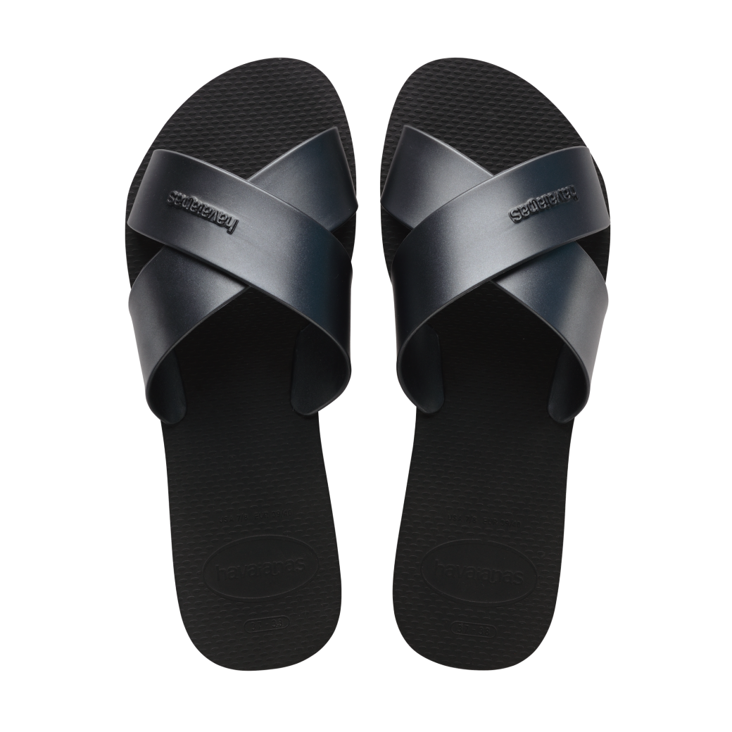 Aqua Metallic Sandals