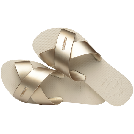 Aqua Metallic Sandals
