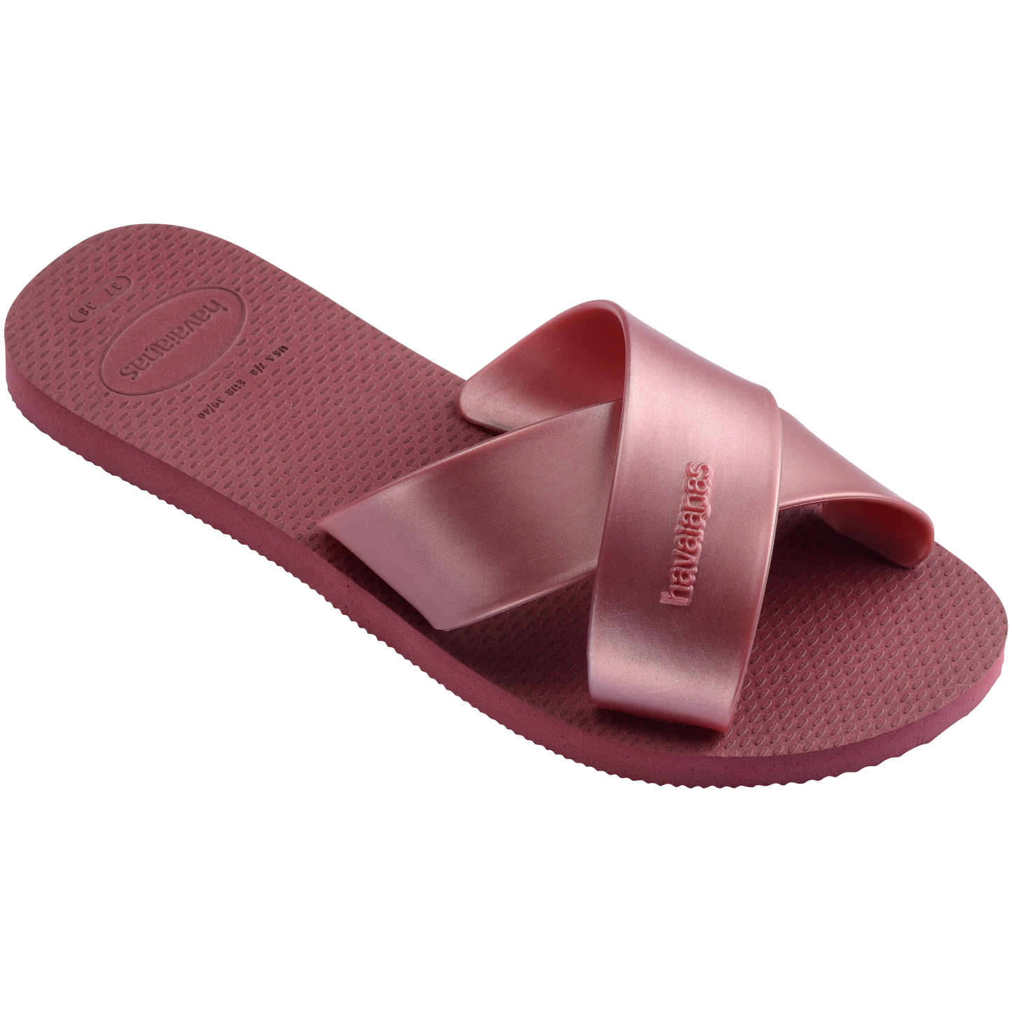Aqua Metallic Sandals