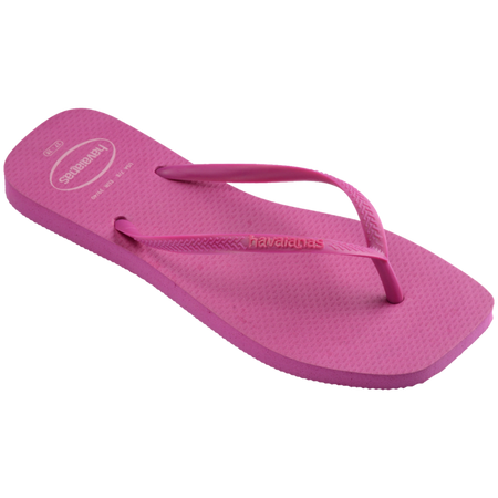 Slim Square Logo Pop Up Flip Flops