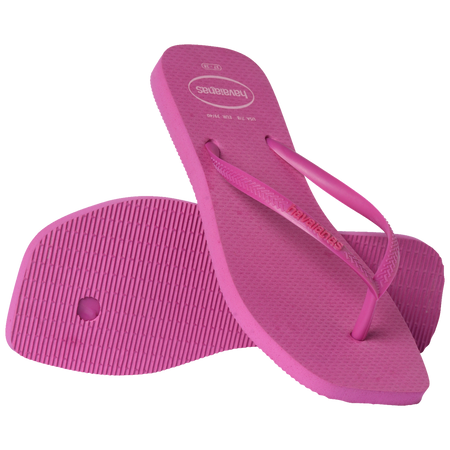 Slim Square Logo Pop Up Flip Flops