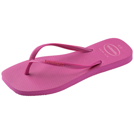 Slim Square Logo Pop Up Flip Flops