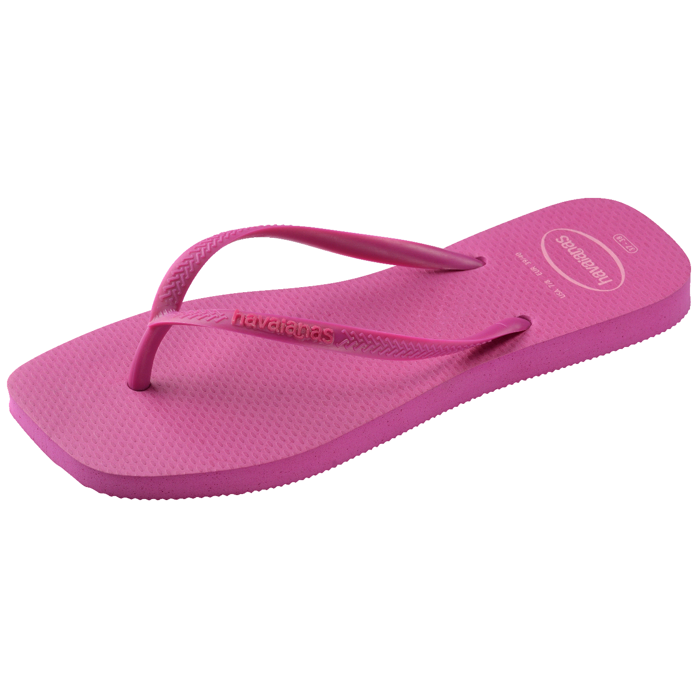 Slim Square Logo Pop Up Flip Flops