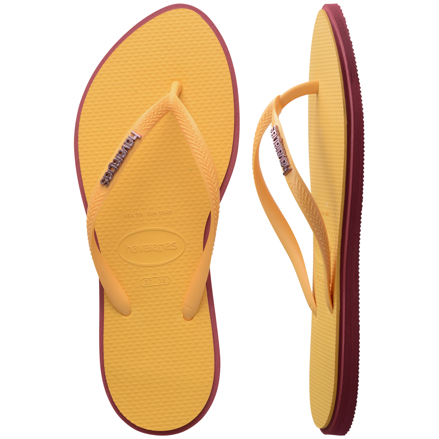 Slim Point Flip Flops