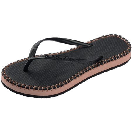 Slim Flatform Loop Flip Flops