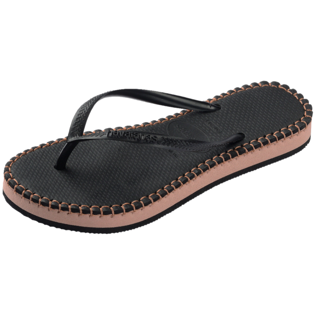 Slim Flatform Loop Flip Flops