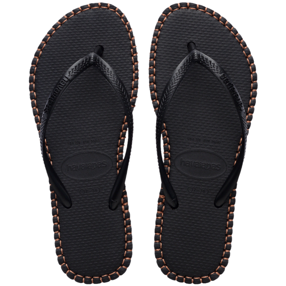 Slim Flatform Loop Flip Flops