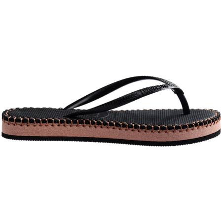Slim Flatform Loop Flip Flops