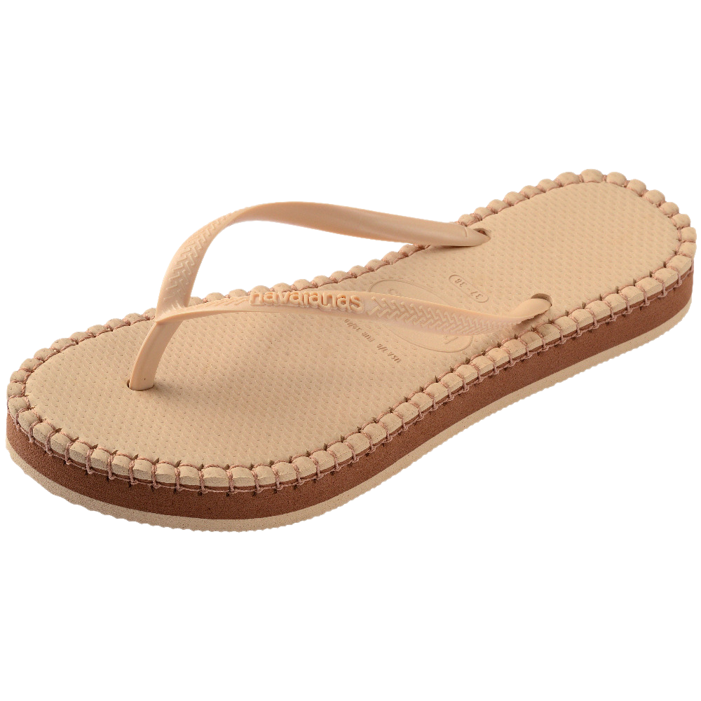 Havaianas Slim Flatform Loop Flip Flops in Black Havaianas Slim Flatform Loop Flip Flops in Black
