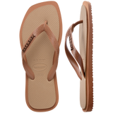 Top Square Fusion Flip Flops
