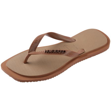 Top Square Fusion Flip Flops