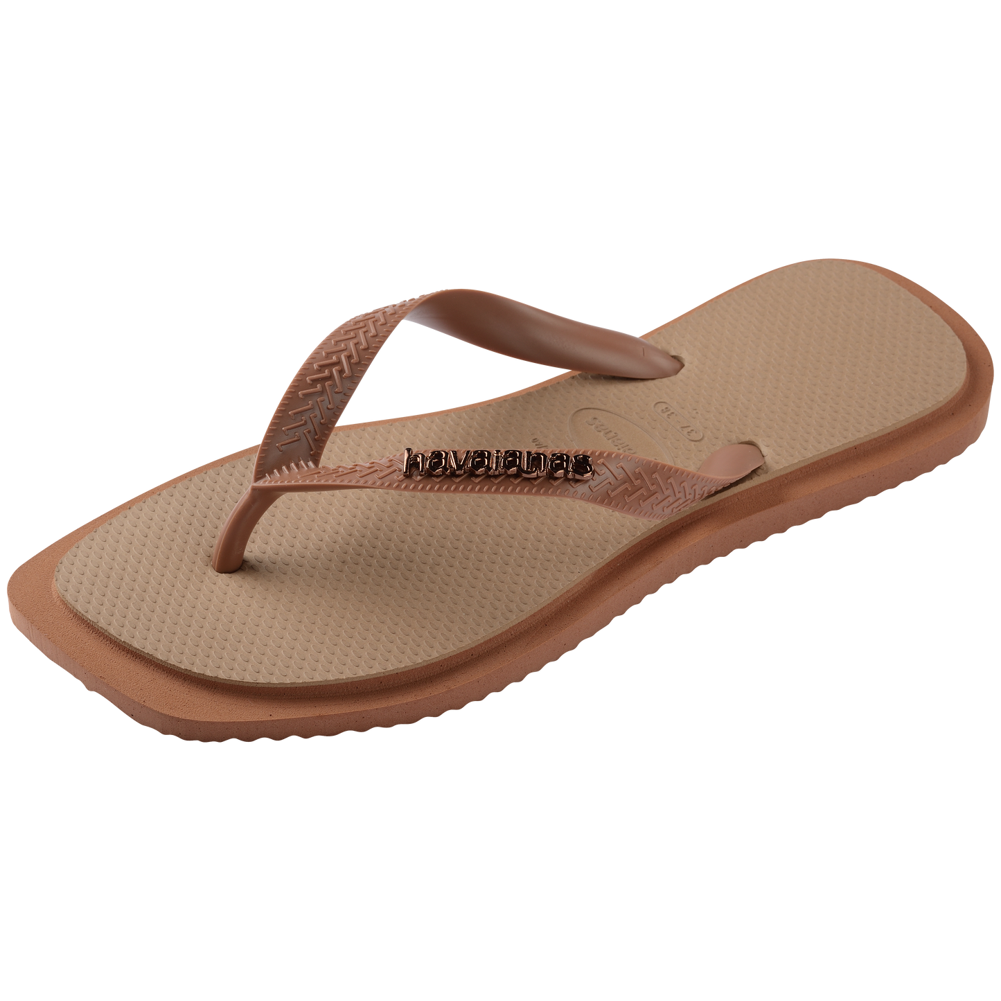 Top Square Fusion Flip Flops