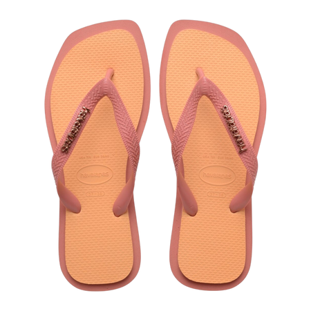 Top Square Fusion Flip Flops