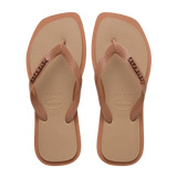 Top Square Fusion Flip Flops