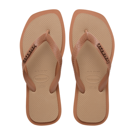 Top Square Fusion Flip Flops