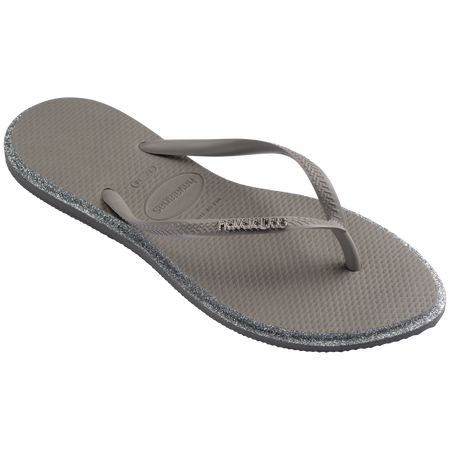 Slim Point Glitter Flip Flops