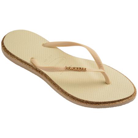 Slim Point Glitter Flip Flops