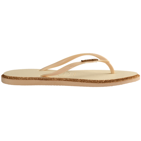 Slim Point Glitter Flip Flops