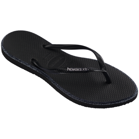 Slim Point Glitter Flip Flops