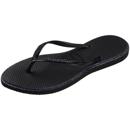 Slim Point Glitter Flip Flops