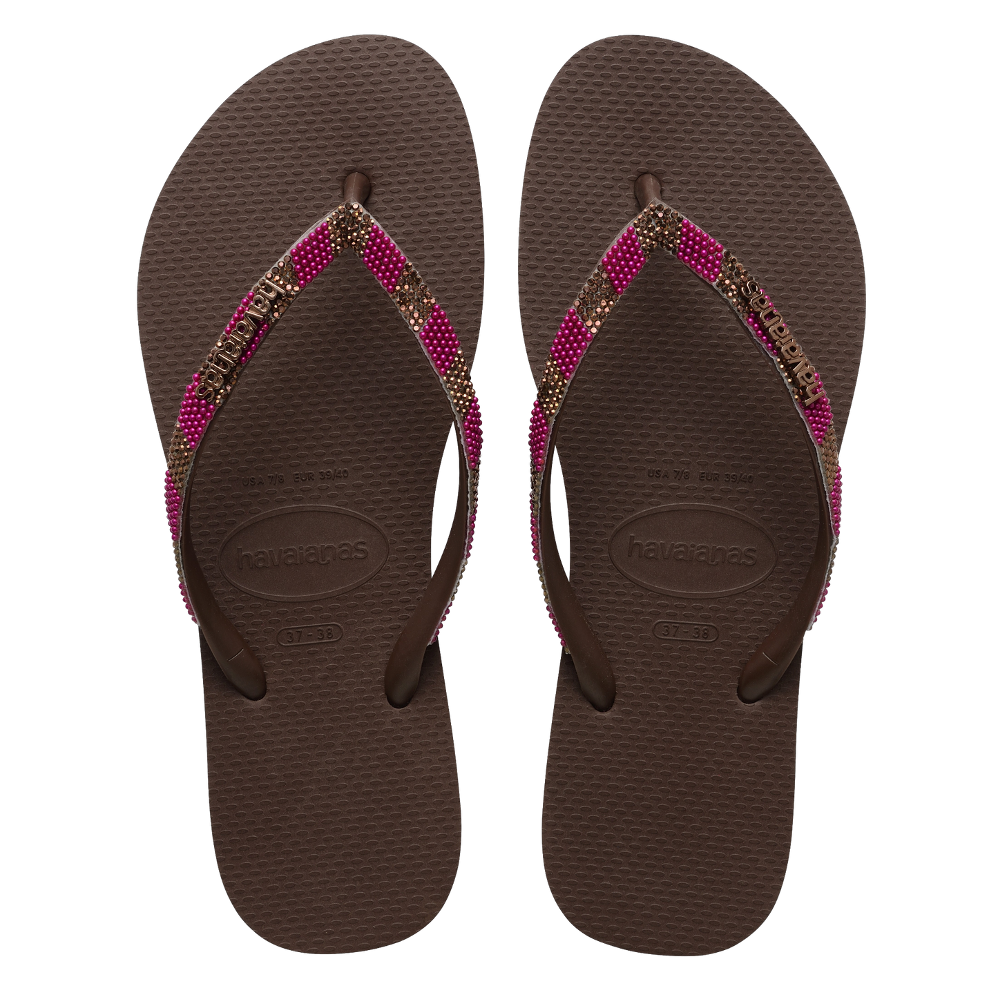 Slim Glow Flip Flops