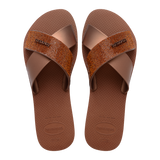 Aqua Glow Flip Flops