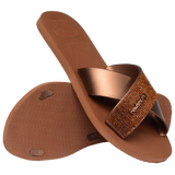 Aqua Glow Flip Flops