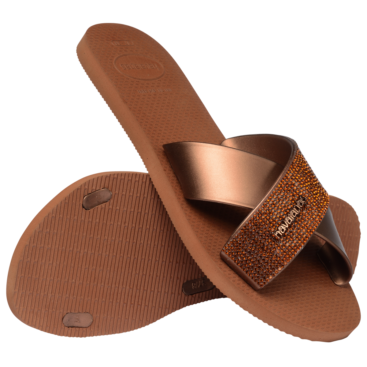Aqua Glow Flip Flops