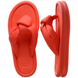 Over Puffed Flip Flops