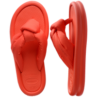Over Puffed Flip Flops
