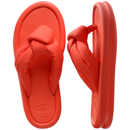 Over Puffed Flip Flops