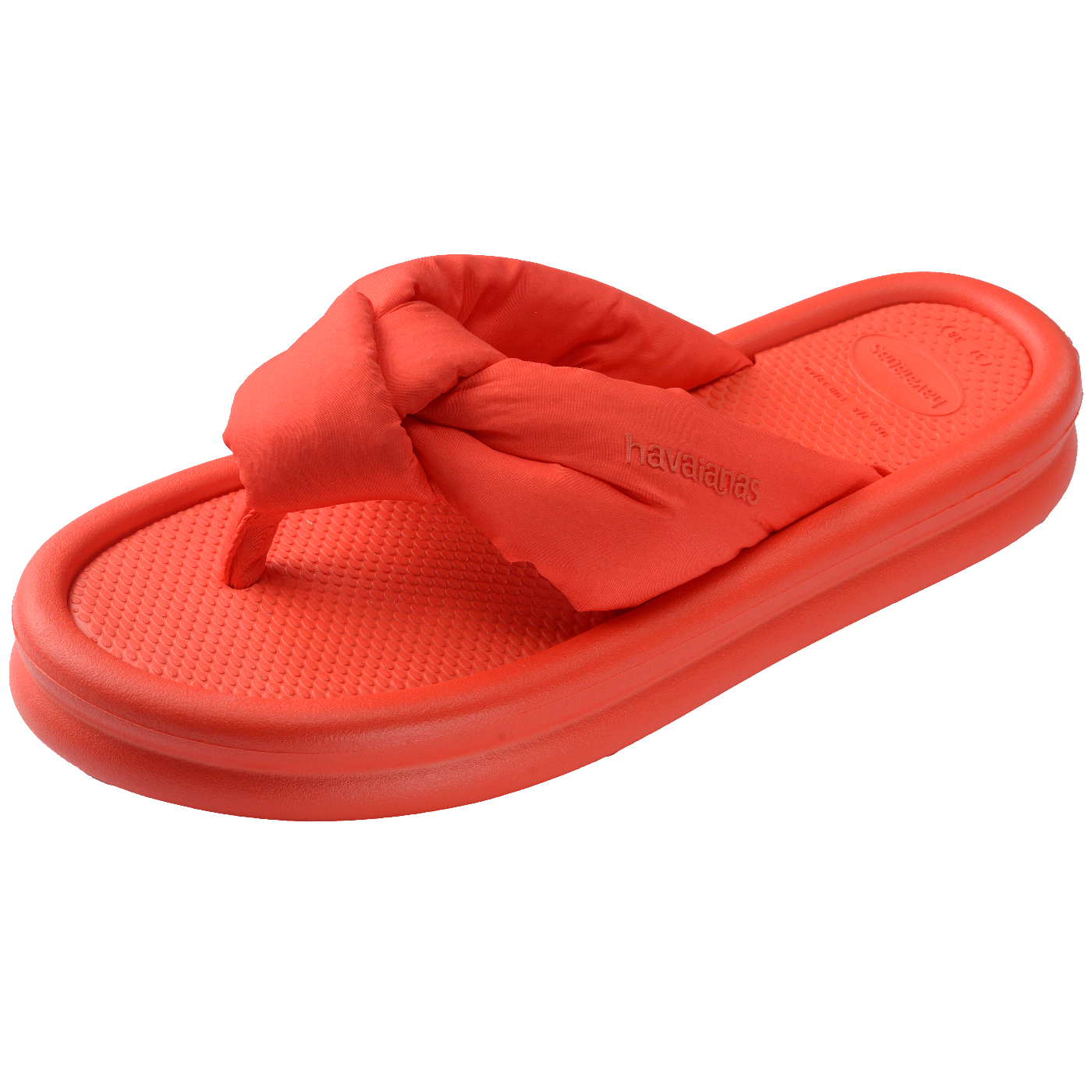 Over Puffed Flip Flops
