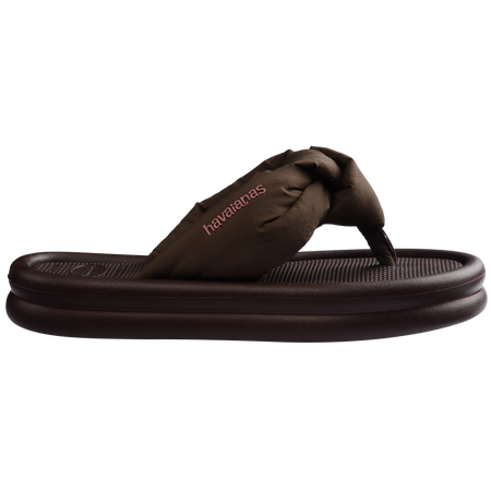 Slim Over Puffed Flip Flops
