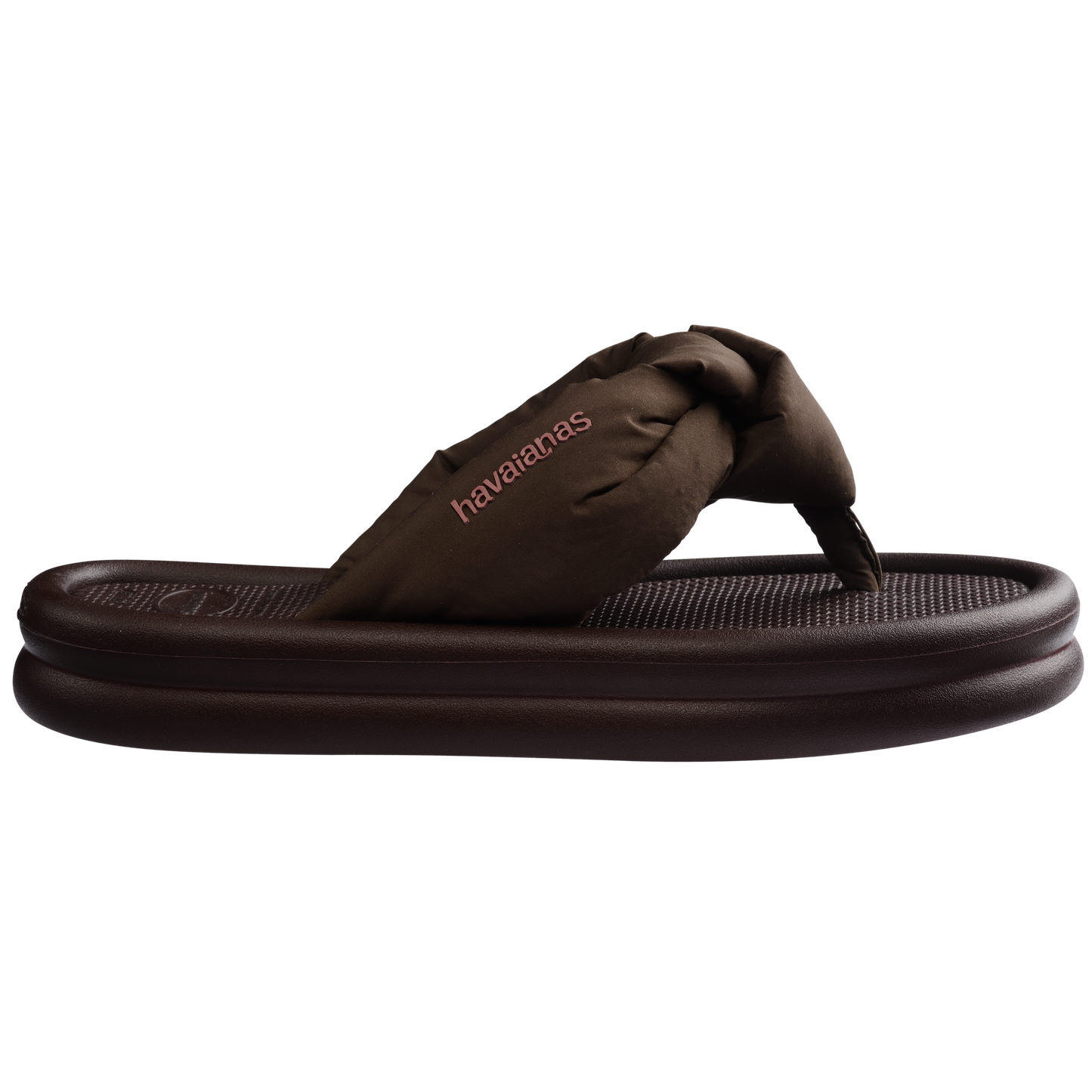 Slim Over Puffed Flip Flops