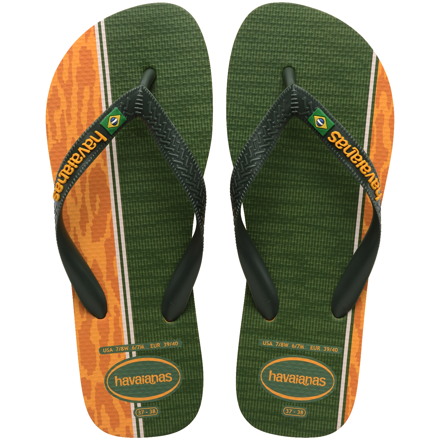 Top Nations I - Brazil Flip Flops
