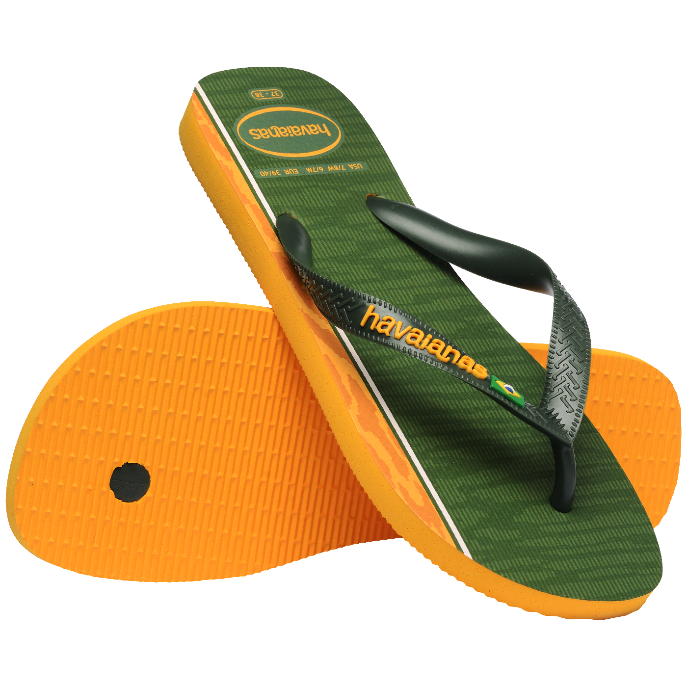 Top Nations I - Brazil Flip Flops