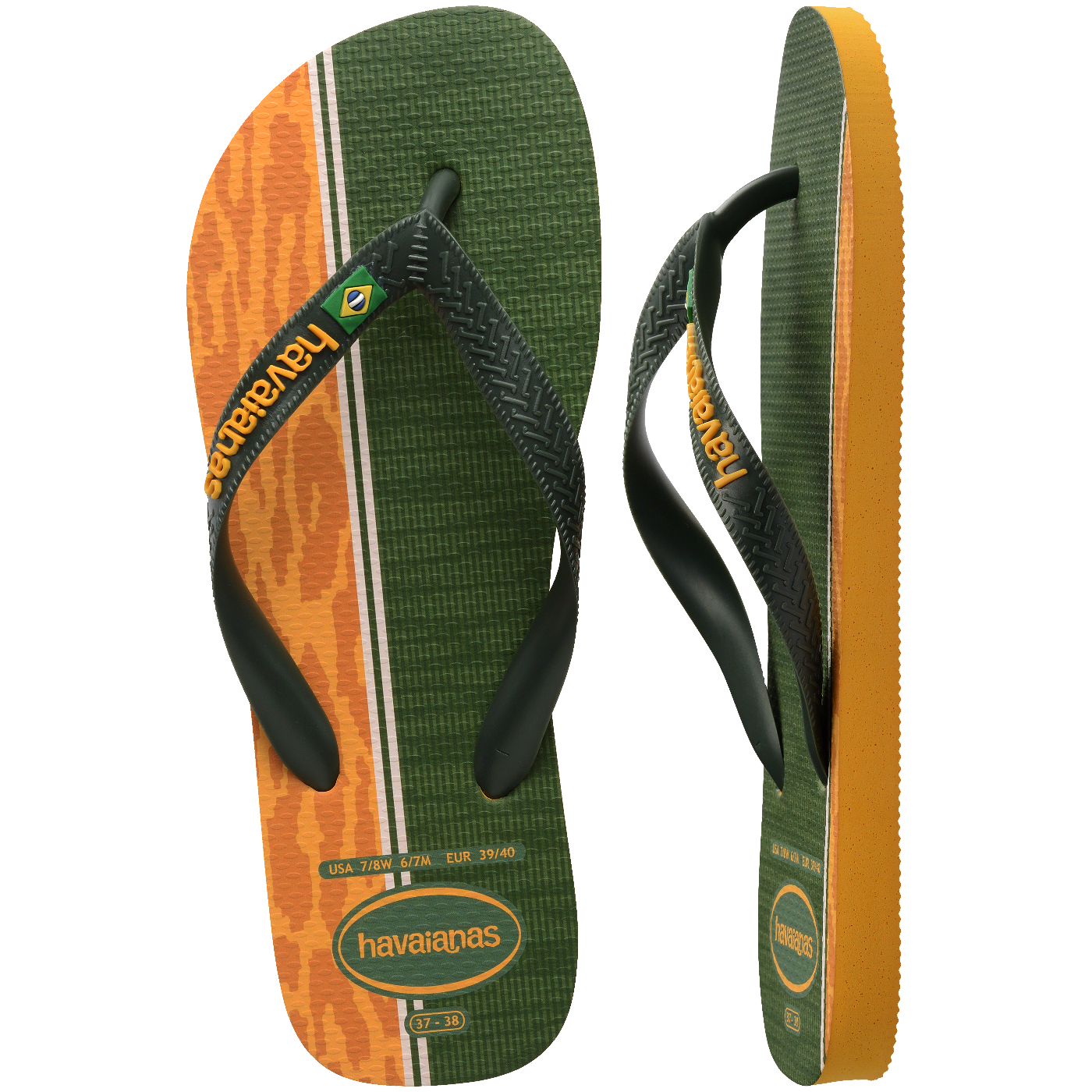 Top Nations I - Brazil Flip Flops