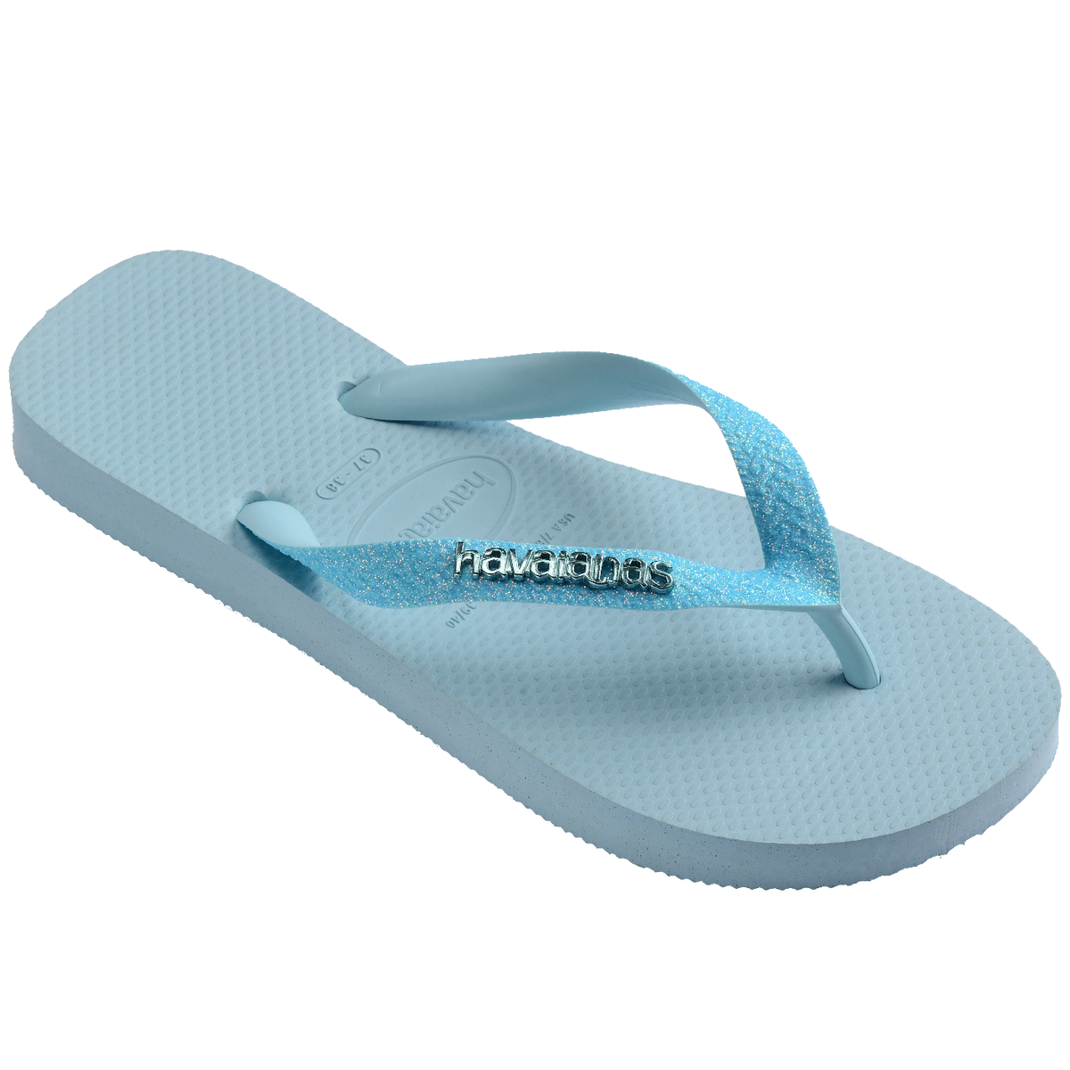 Top Glitter Flip Flops