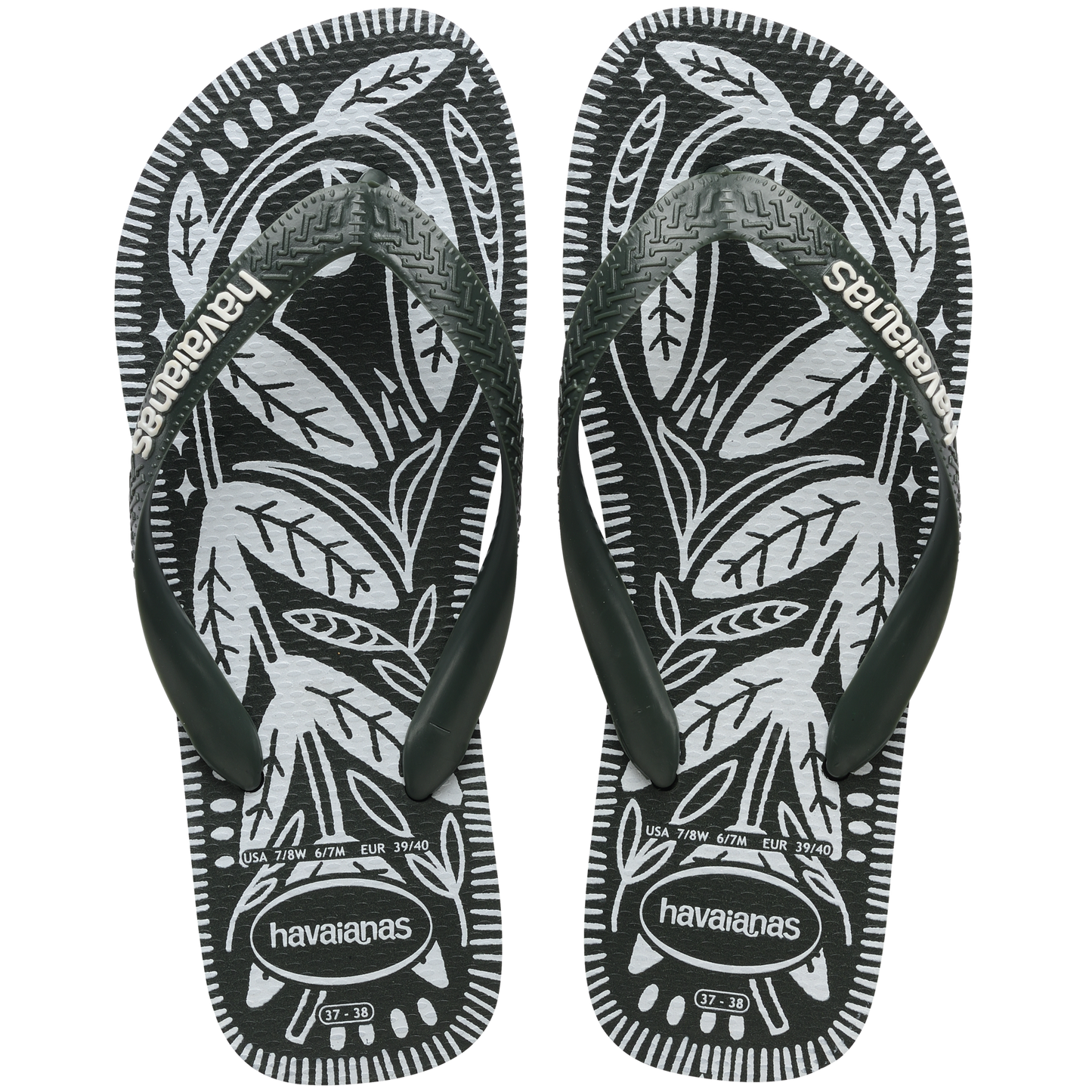 Exuberance Top Jardim Noturno Flip Flops