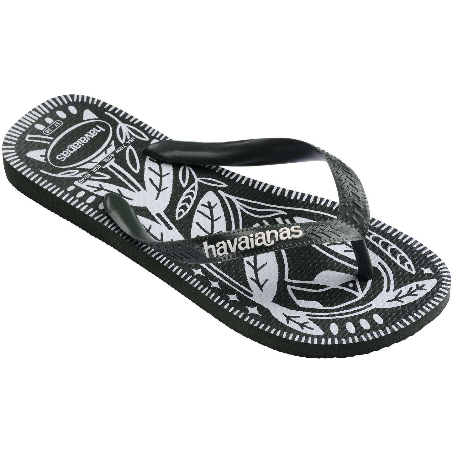 Exuberance Top Jardim Noturno Flip Flops
