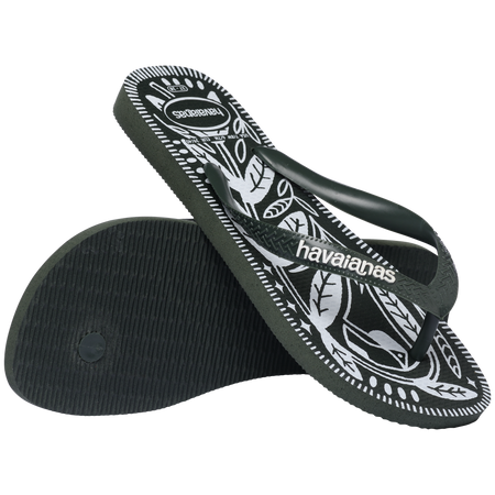 Exuberance Top Jardim Noturno Flip Flops