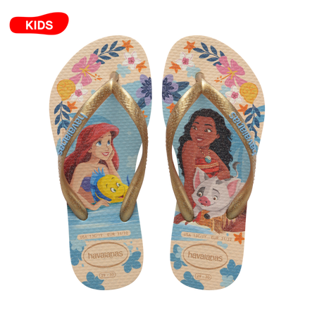 Kids Slim Princess Flip Flops