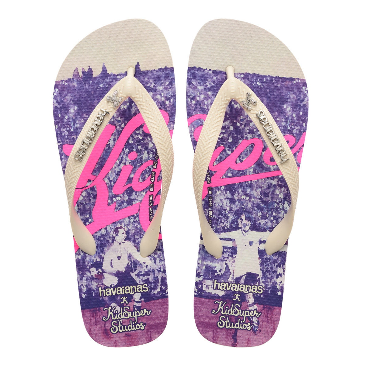 KidSuper x Havaianas Top Futebol Flip Flops